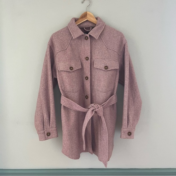Zara Jackets & Blazers - Zara lavender spring jacket, Shacket/Over-Shirt with Belt. NWOT, Medium